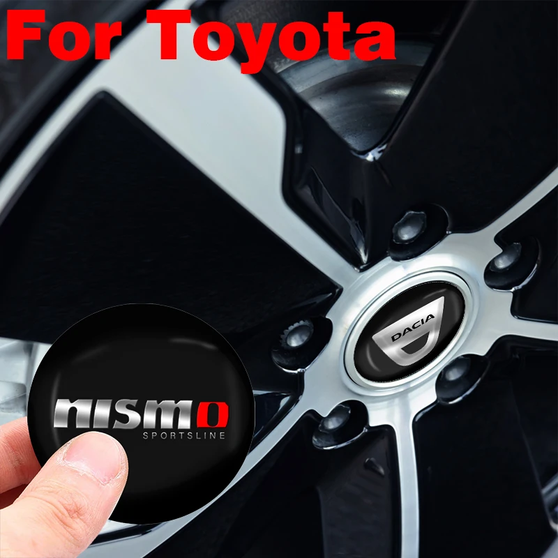 

4PCS 56MM Car Wheel Center Hub Cap Emblem Car Styling Stickers for Toyota Camry40 70 Rav4 Mark Jzx90 Cresta Sequoia Auris Emblem