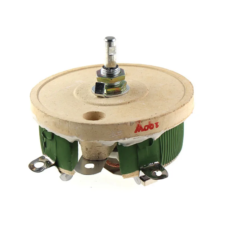 Circular disk high power resistor BC1-100W 100R/200R/300R/500R adjustable potentiometer wire wound