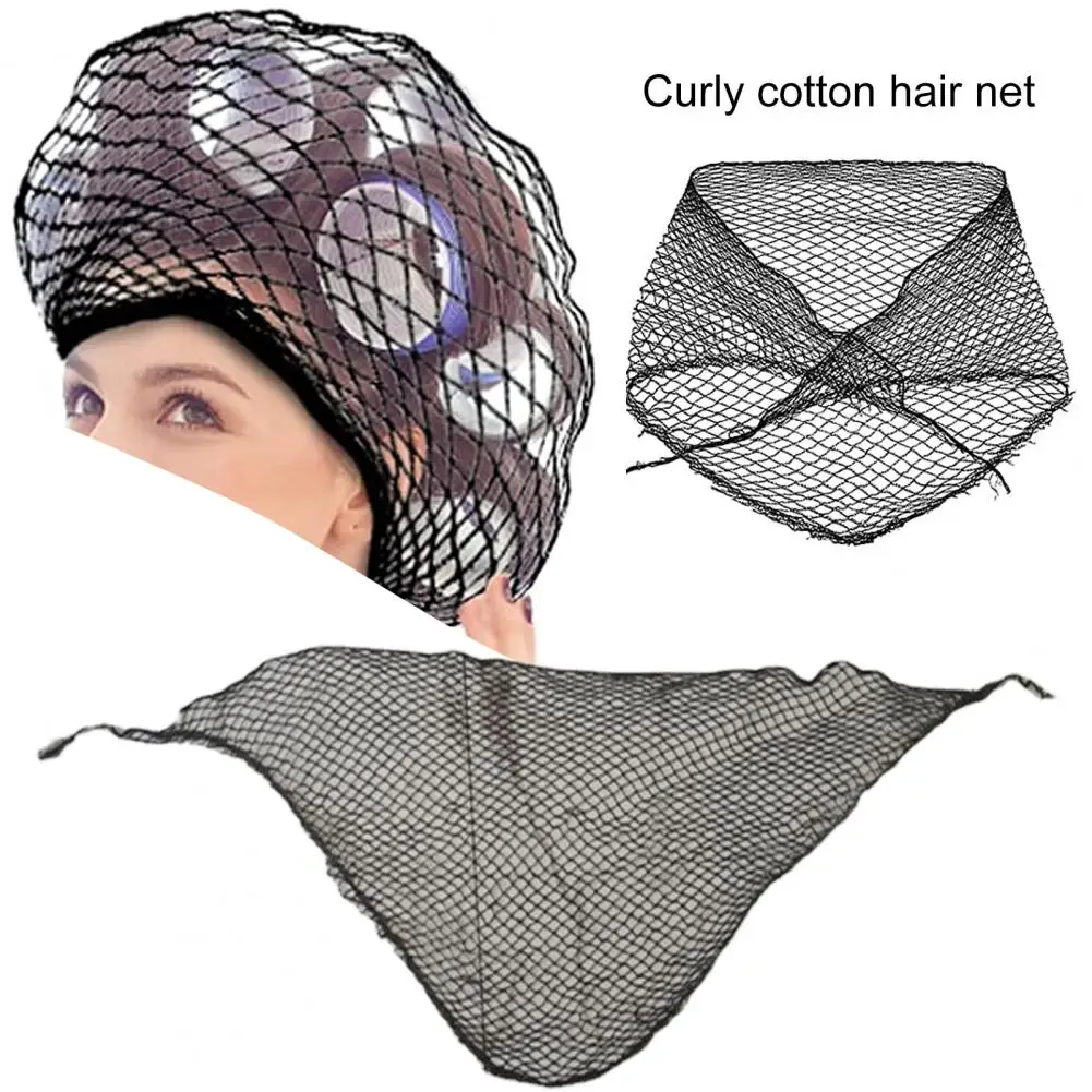 

Сетка для укладки волос, сетка с отверстиями, дышащая Защитная локоть, предотвращающая запутывание, хлопковая Спящая треугольная вязаная сетка для волос