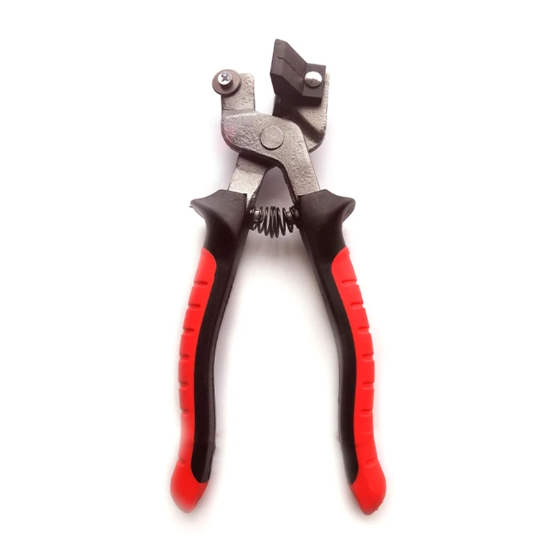 

Glass Pliers 8 Inches Round Tile Pliers with Strong Plastic Breaker Bar Scoring Wheel for Fixing Broken Tiles Durable