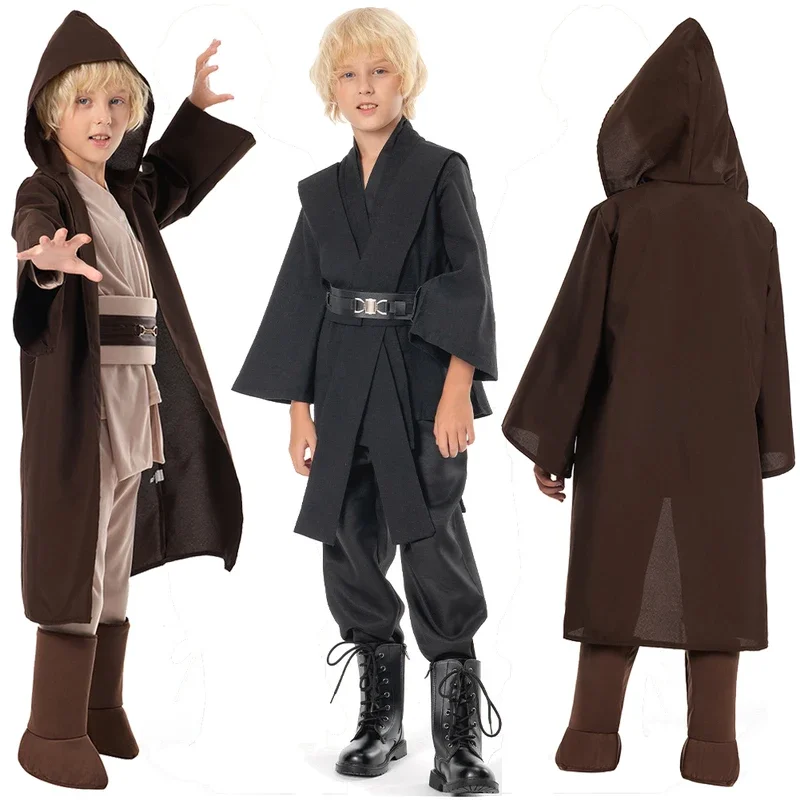 Дети Мальчики Анакин Фэнтези Оби Ван Косплей Фильм Космическая Битва Рыцарь