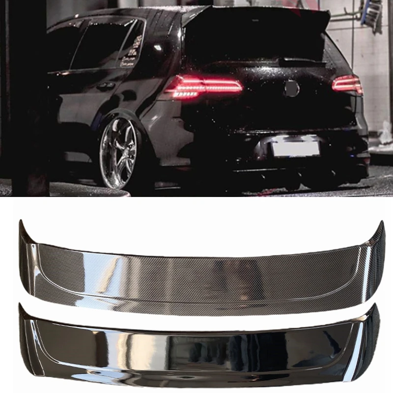 

For VW Golf 7 GTI MK7 7.5 GTI Spoiler 2014 2015 2016 2017 2018 2019 ABS Plastic Rear Roof Trunk Spoiler Wing Car Styling