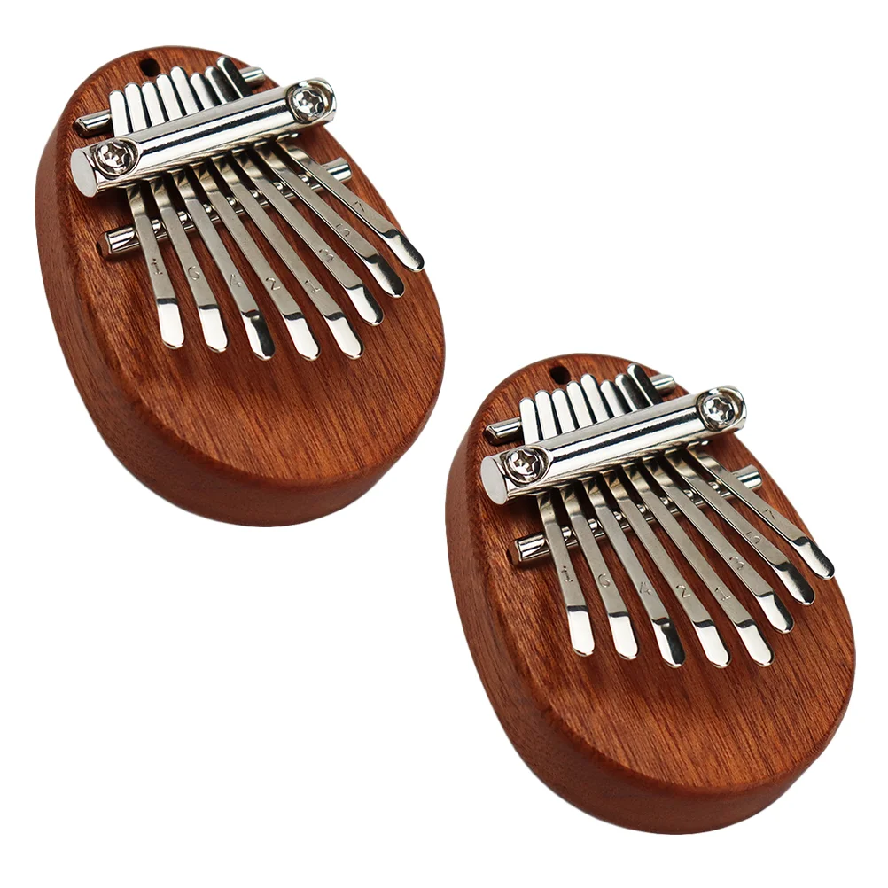 

Small Thumb Piano Toys Kids 8- Tone Thumb Piano Mbira Finger Piano Finger Instrument Kids Musical Toy