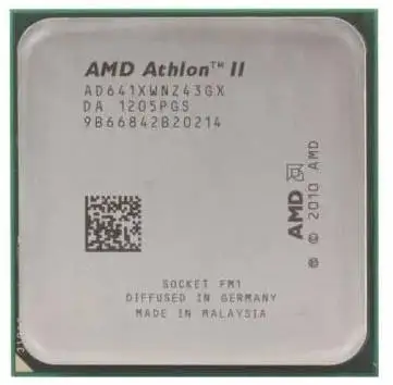 

Б/у четырехъядерный процессор AMD Athlon II X4 641 2,8 ГГц Socket FM1