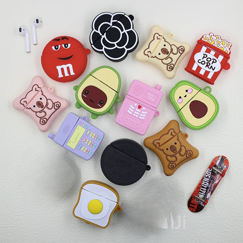 

3D Classic Luxury Camellia Flower Women's Shockproof Headphone Cases For Apple Airpods 12 pro Silicone Earphone Protection Cover