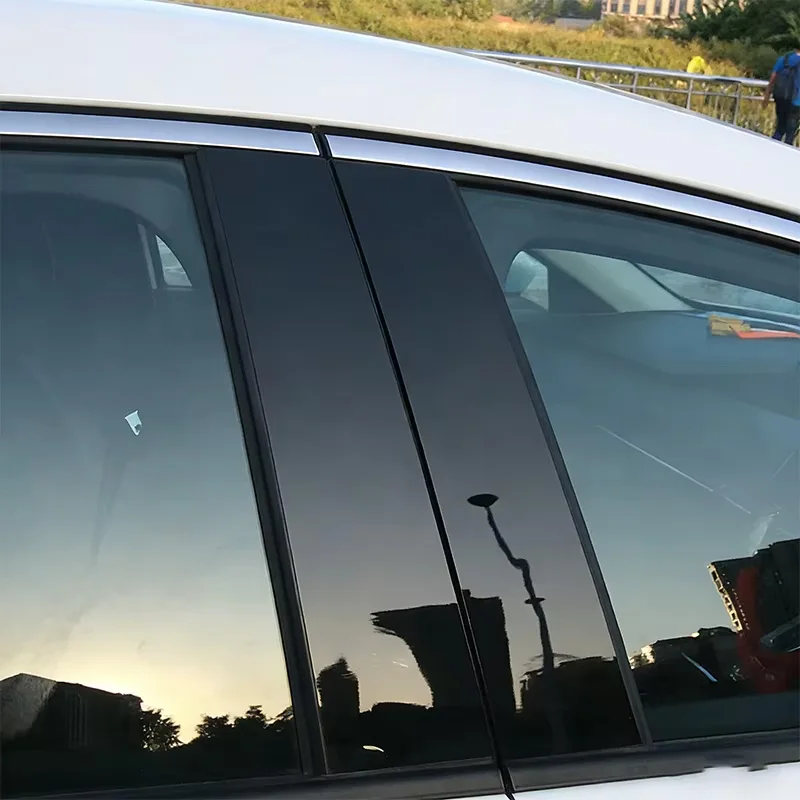 

6 шт. для BYD Leopard Titanium 3 Fangchengbao Tai 3 2025 2026 накладка на окно автомобиля, зеркало, средняя колонка B, наклейки, аксессуары