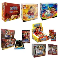 wholesale japanese anime one piece cards box luffy zoro nami chopper bounty collections ccg card game collectibles child toy