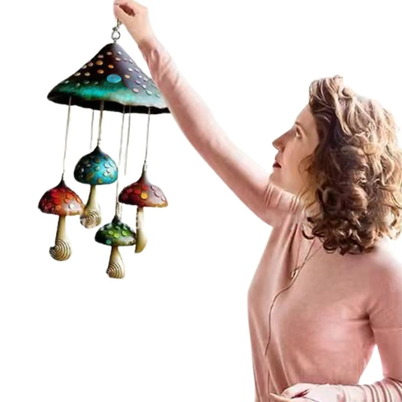 Гриб-колокольчик искусство ручной работы грибной колокольчик из смолы красочные