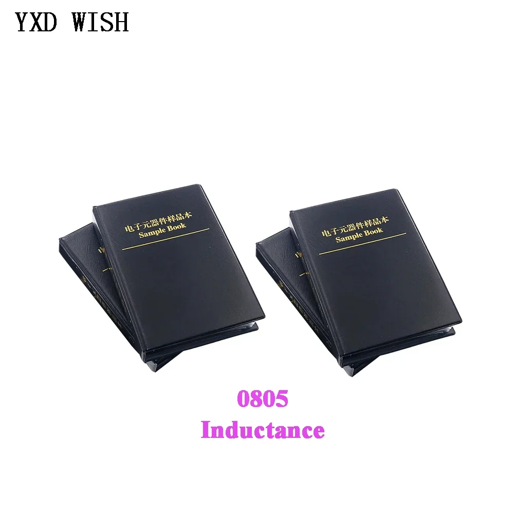 

1100pcs 0805 SMD Chip Inductance Assorted Kit 44Values x 25pcs 4.7nH-100uH SMD SMT Chip inductors Assortment Kit Sample Book