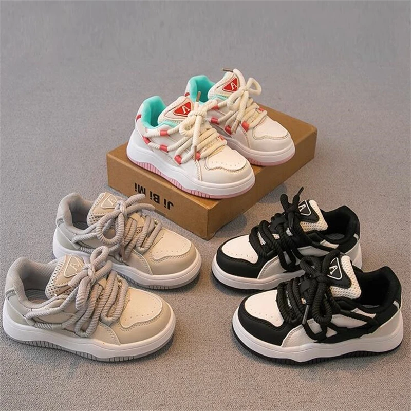 

Leather kids Sneakers Children's Casual shoes Baby Boy and girls sports Shoes