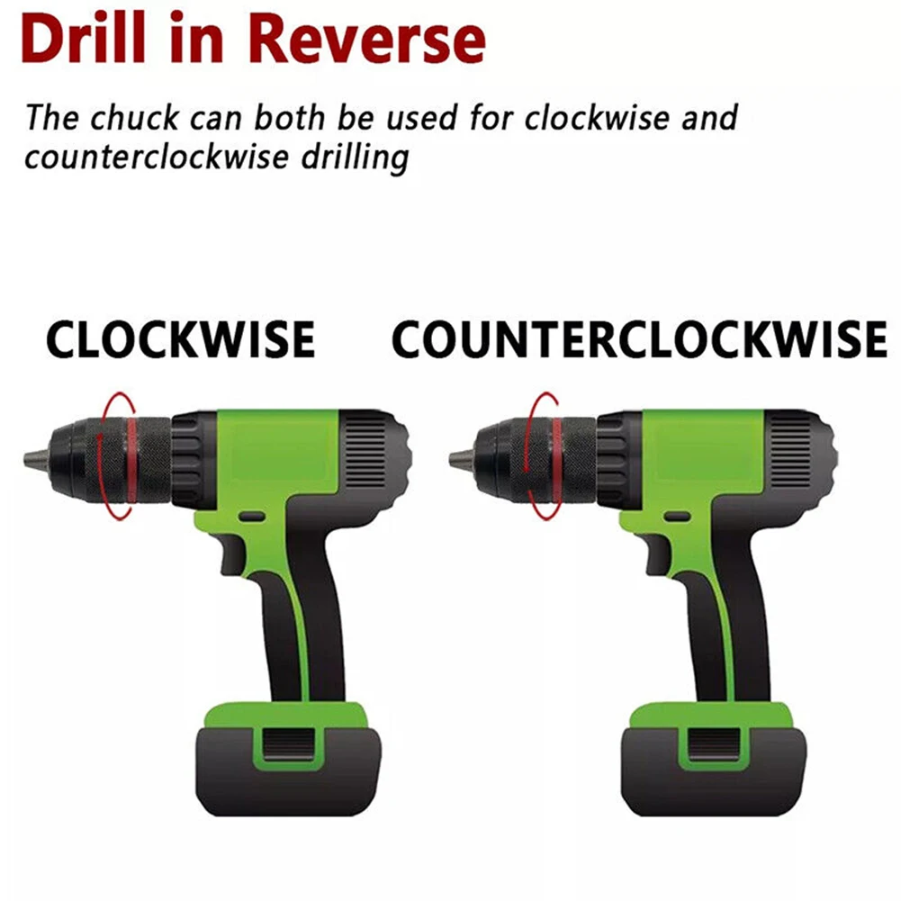 

Handle Keyless Drill Chuck 1/2-20UNF 13mm Adapter Chuck And SDS Plus Converter Drill Chuck Driver Hex Power Tool