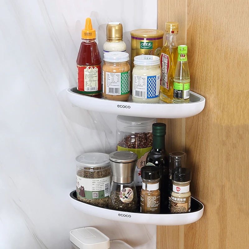 yorede corner bathroom shelf wall mounted triangular storage rack for bathroom organizer for kitchen bathroom accessories set free global shipping