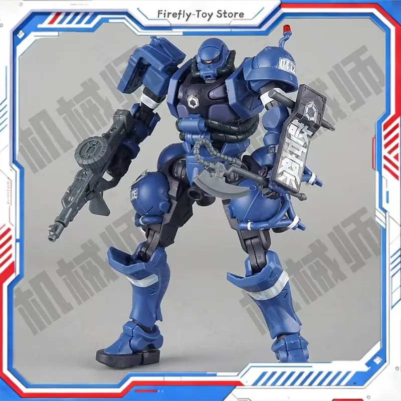 Фото В НАЛИЧИИ: Модель JIXIESHI GquuuuuuX G Police Zaku, сборная модель-истребитель HG 1/144 MS-06-SSP, коллекционная модель робота, игрушка, подарок №1