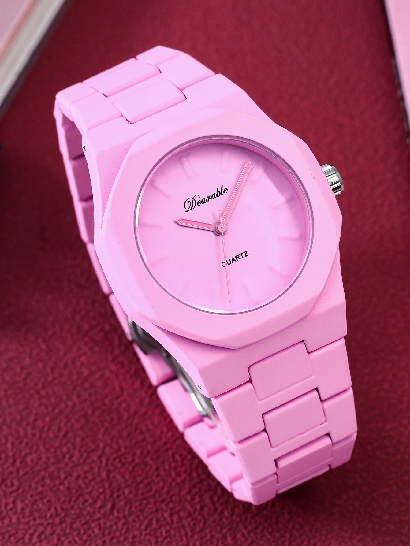 Женские Модные Кварцевые Наручные Часы Из Металлического Сплава Водостойкий