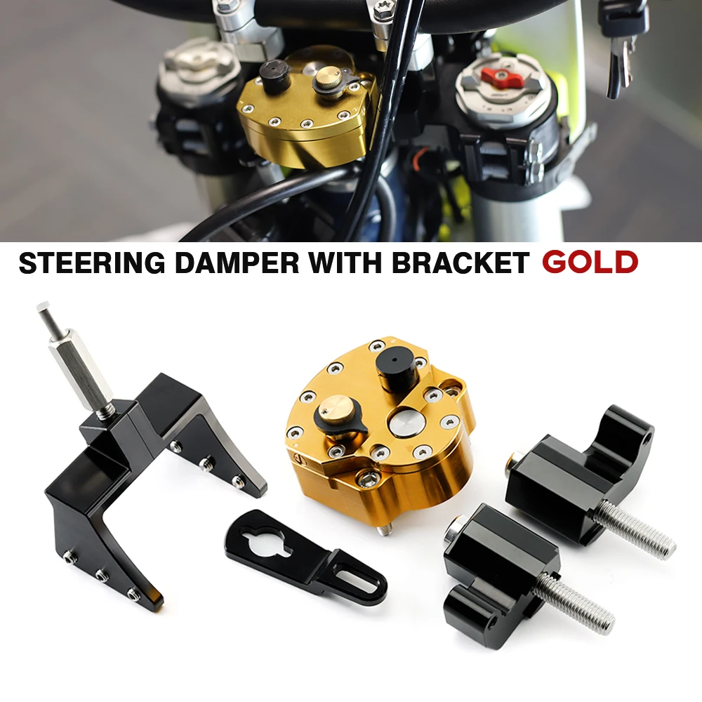 

Стабилизатор рулевого демпфера для Husqvarna TE 250i 300i 250 300 FE 350 450 501, зажим для подъема руля мотоцикла TE250 TE300 i FE350