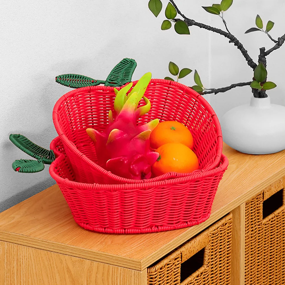 Тканая корзина для хранения яблоков тарелки с фруктами корзины конфет 2700X2050X950 см