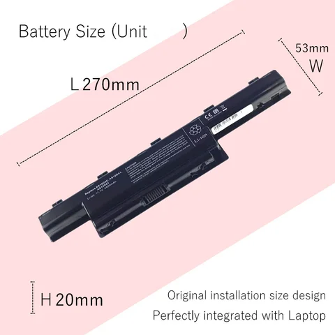Сменный аккумулятор для Acer AS10D31 AS10D51 AS10D81 AS10D75 AS10D61 AS10D41 AS10D71 для Aspire 4741 5552G 5742 5750G 5741G