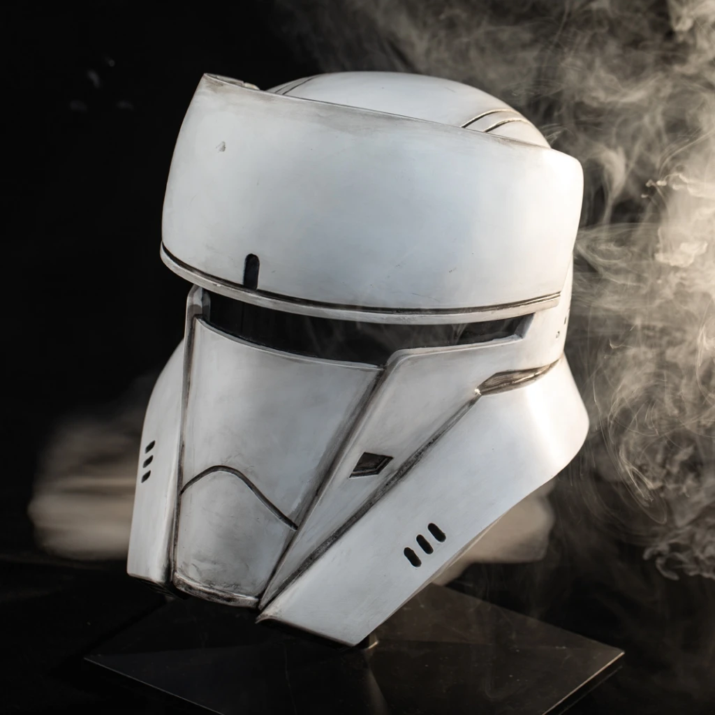 Фото Xcoser SW Rogue One Combat Assault Commander Tank Trooper Helmet Resin Replicas Коллекция для взрослых Косплей №4