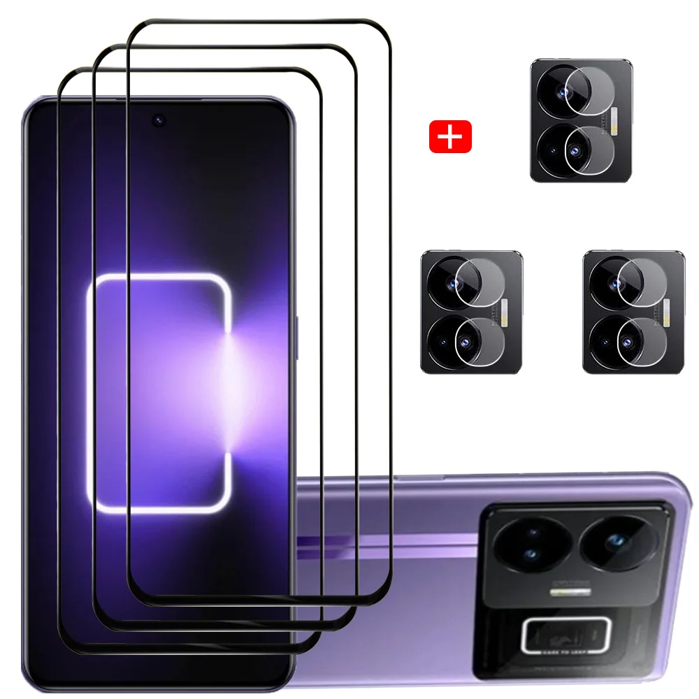 стекло на Realme GT Neo 5 SE Закаленное Realmi Neo5 Защитный экран 2 3 2T 3T пленка для телефона GT2