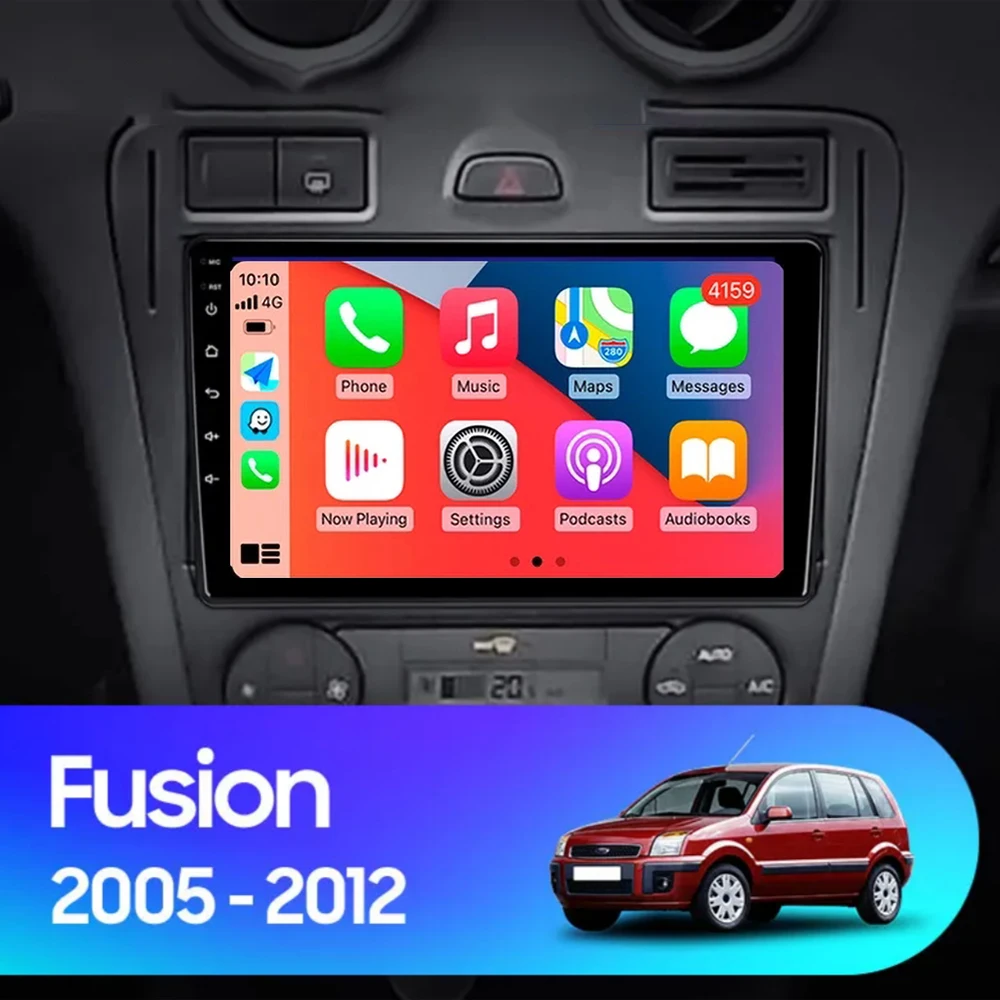 Android 14 Carplay Auto для Ford Fusion 1 2005-2012 Автомобильный радиоприемник Мультимедийный