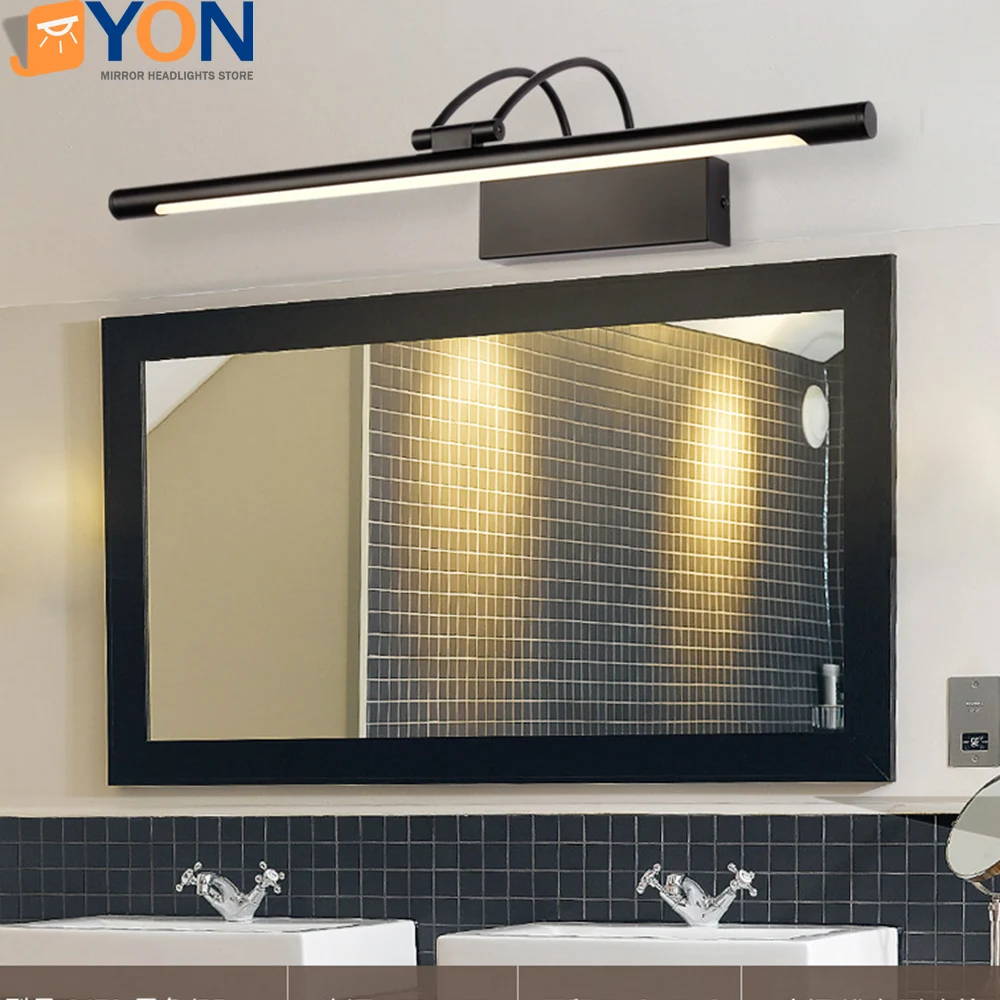 

Modern Led Bathroom Mirror Light 9/12/14/16W Bathroom Vanity Light Mirror Light Adjustable Angle Bronze Mirror Cabinet Light