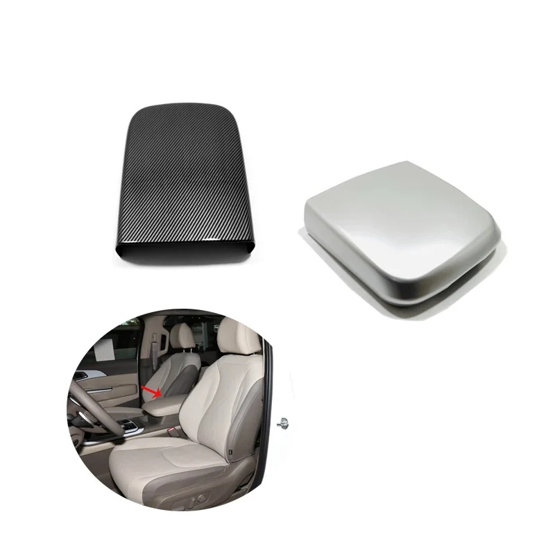 

For Kia Carnival KA4 2021 2022 ABS Inner Central Driver Armrest Panel Storage Box Frame Cover Trims Car- Accessories