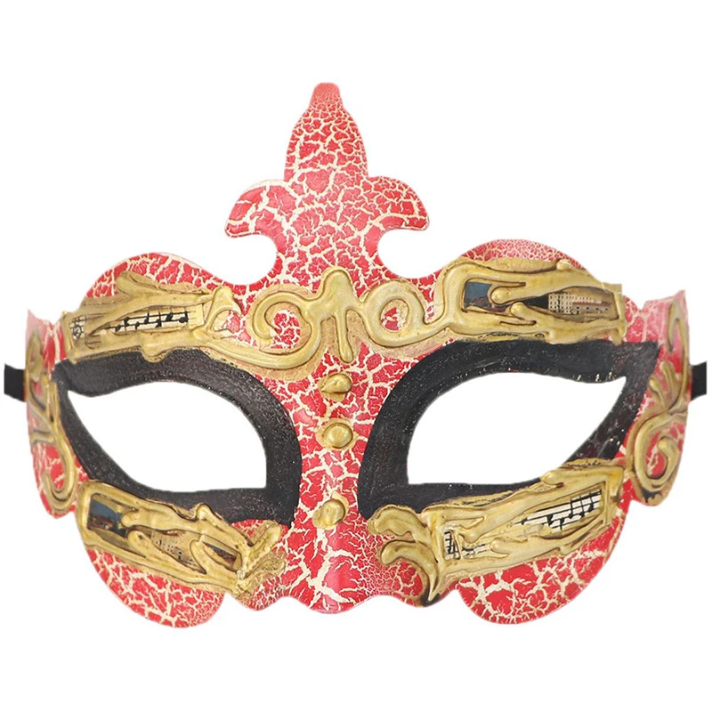 Мужские маскарадные маски красивые мальчики венецианская Мода винтажная музыка