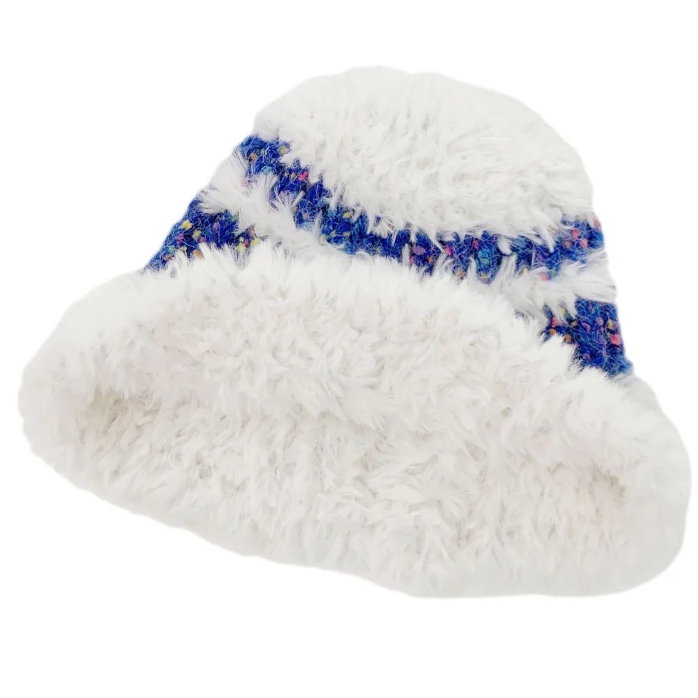 

Women Bucket Hat Fisherman Hat Casual Fisherman Hat Trendy Bucket Hat Warm Plush Hat