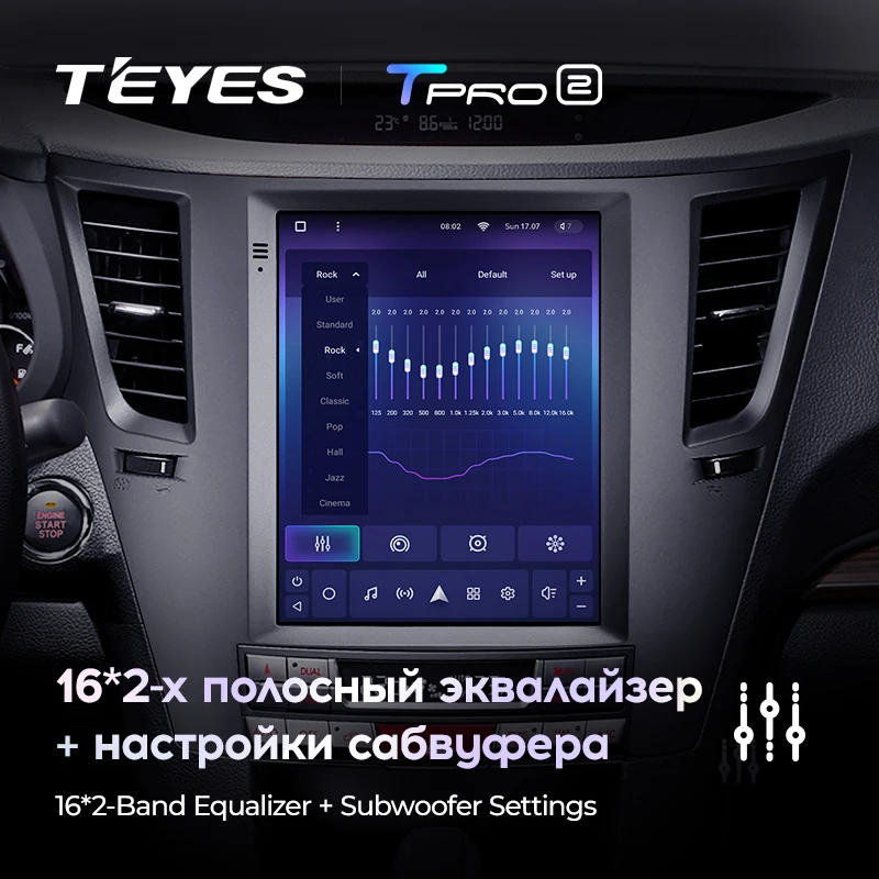 TEYES TPRO 2 For Subaru Outback 4 BR Legacy 5 2009 - 2014 Left hand drive Tesla style screen Car Radio Multimedia Video Player Navigation GPS Android