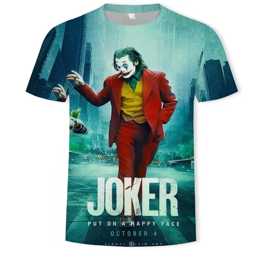 

2022 New White Casual Men Cool Antihero Hip Hop T Shirt Streetwear Joaquin Phoenix Harajuku Funny Men T Shirt