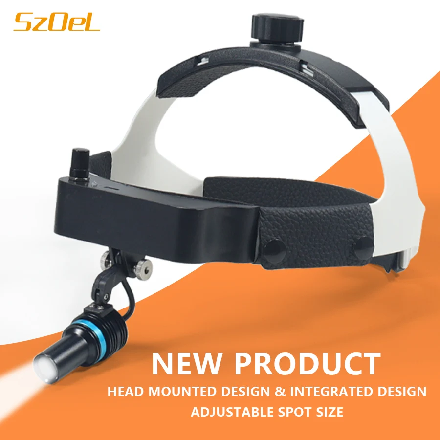 Стоматологический налобный фонарь высокой яркости 5 Вт с регулируемым точечным