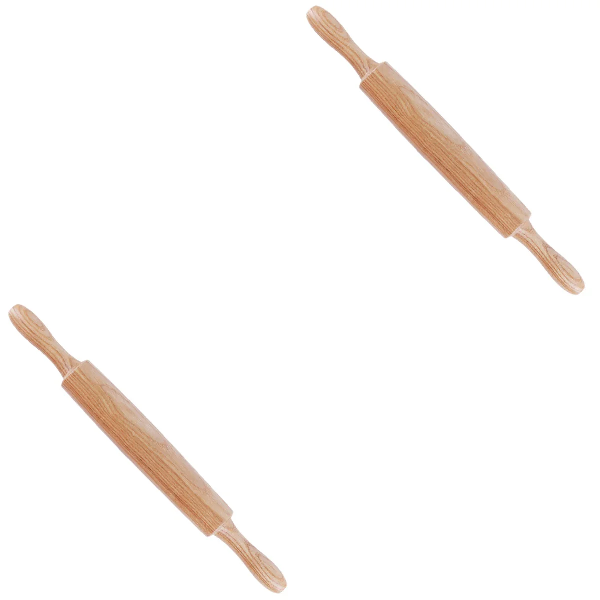 

2pcs Rolling Pin Dough Roller Pin Handles Tool For Bread Pastry Pizza