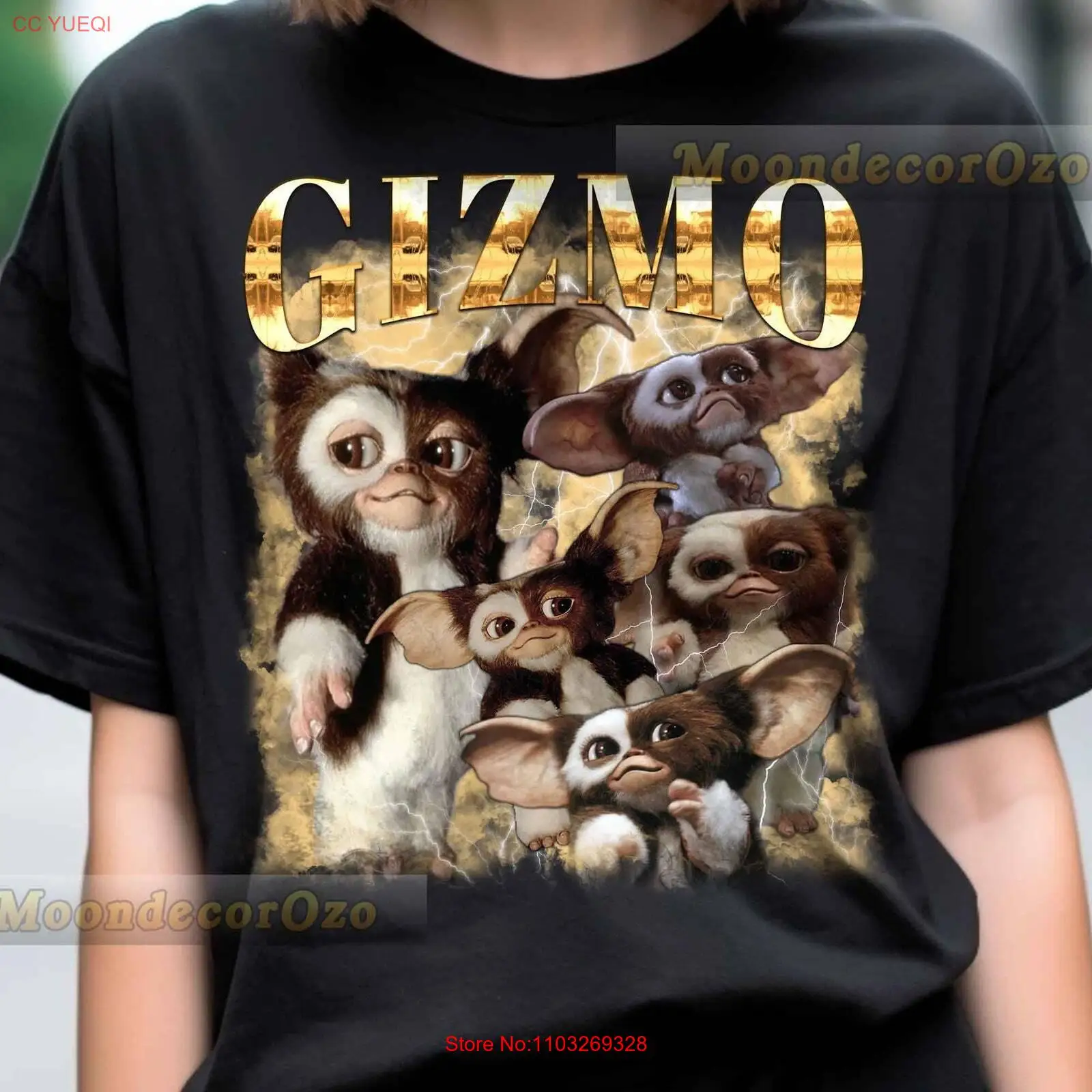 Ограниченная Винтажная Футболка Gizmo