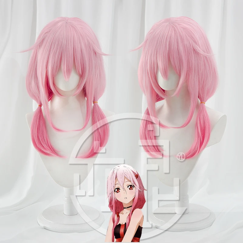 Парик для косплея персонажа из аниме «Виная Корона», розовые синтетические волосы Yuzuriha Inori, для косплея