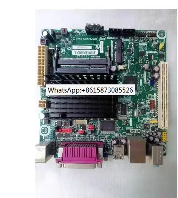 

Материнская плата ATOM ITX б/у D525MWV, двухъядерный процессор, сверхмаленькое энергопотребление, ОЗУ 4 Гб