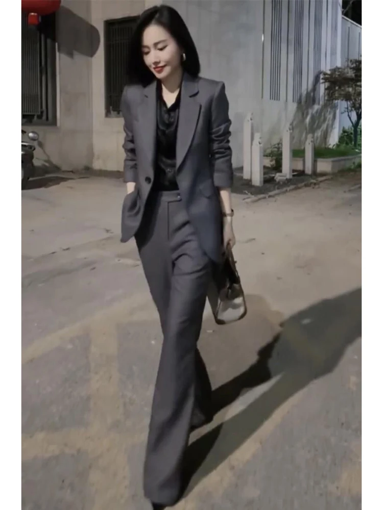 Весна 2024 Интернет-праздник новый модный профессиональный костюм женский