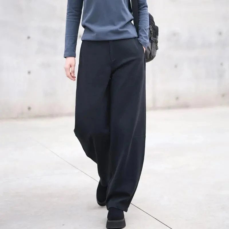 Женские широкие брюки ZSXAUTUMN Z.S.X из полиэстера