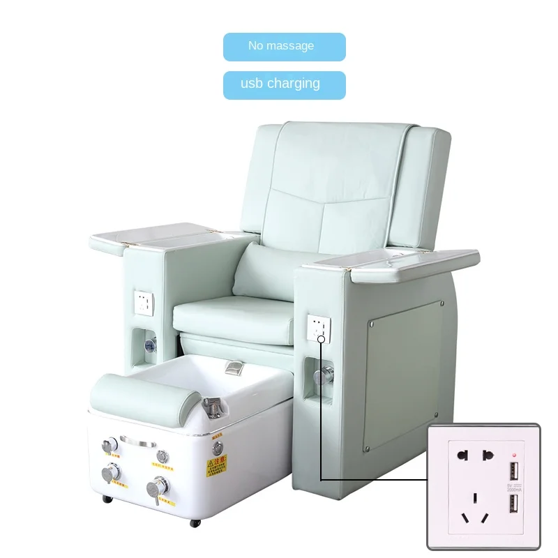 Tattoo Embroidery Electric Massage Chair Reclining Chair Reclining Beauty Shop Foot Bath Spa
