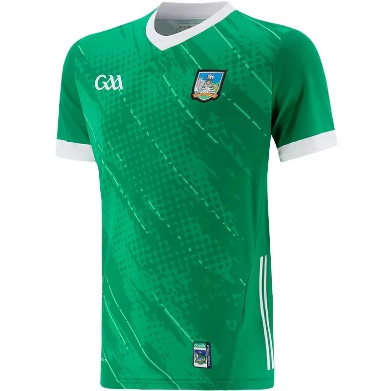 

2023 Limerick GAA домашняя Регби Джерси размер S-M-L-XL-XXL-3XL-4XL-5XL