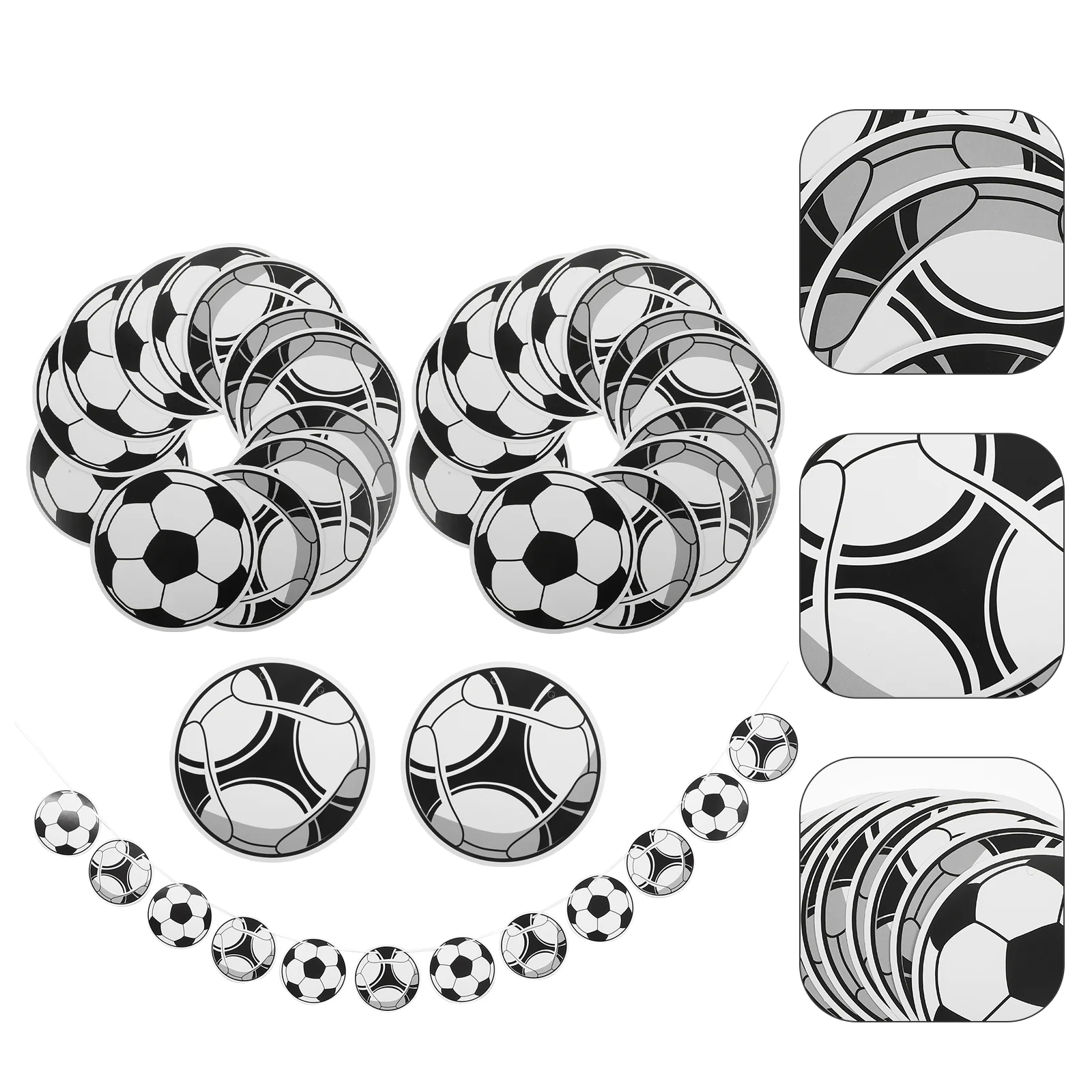 

Party Soccer Decorationssupplies Birthday Banner Andclassroom Bunting