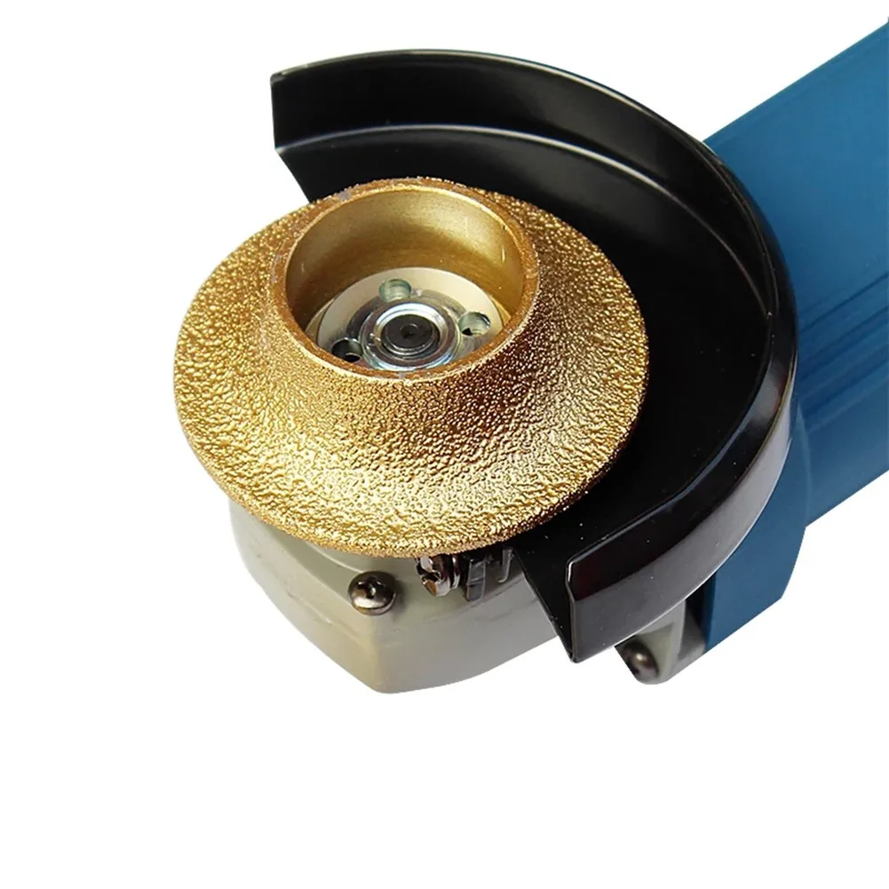 

Grinding Wheel Grinding Precise Cutting For Marble Grinding Wheel 74mm x 20mm Segment of Vacuum Welding Diamonds