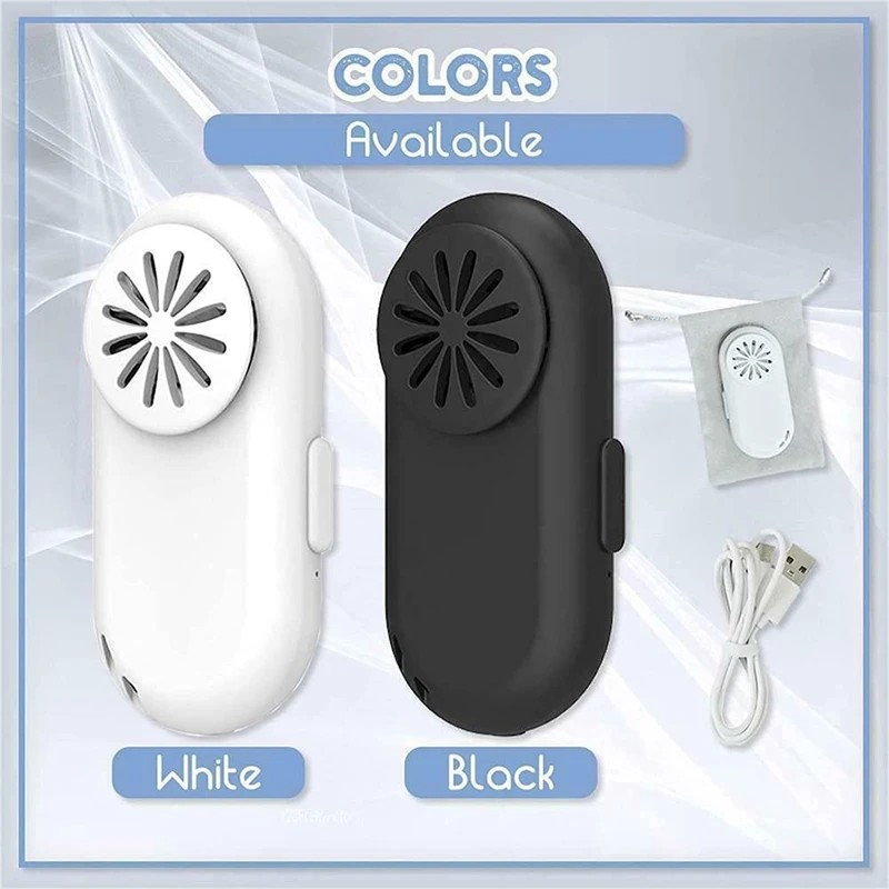 

Air Purifier Mask Clip Air Purifier Face Mask With Fan Breathe Cooler Wearable Air Purifier For Mask