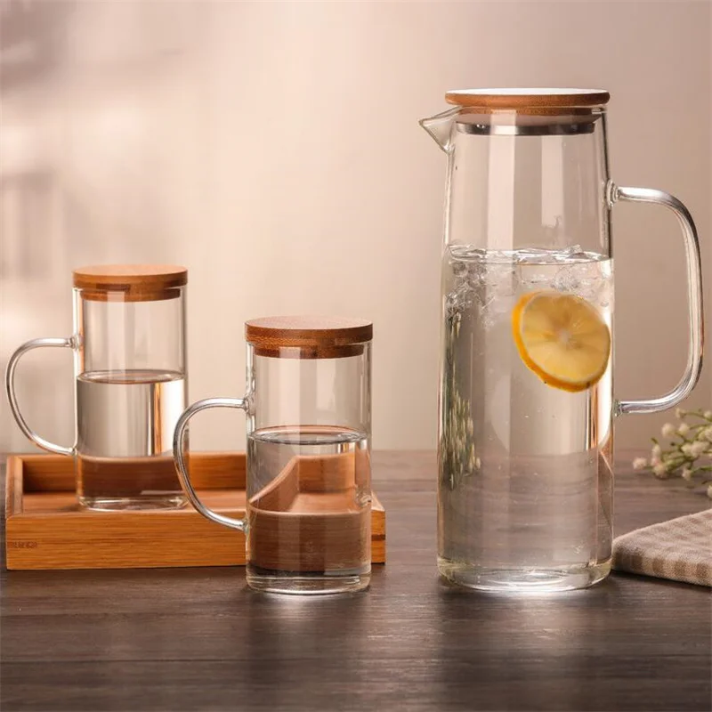 

Teapot Glass High Temperature Resistant Cup Drinkware Home Kitchen Accessories