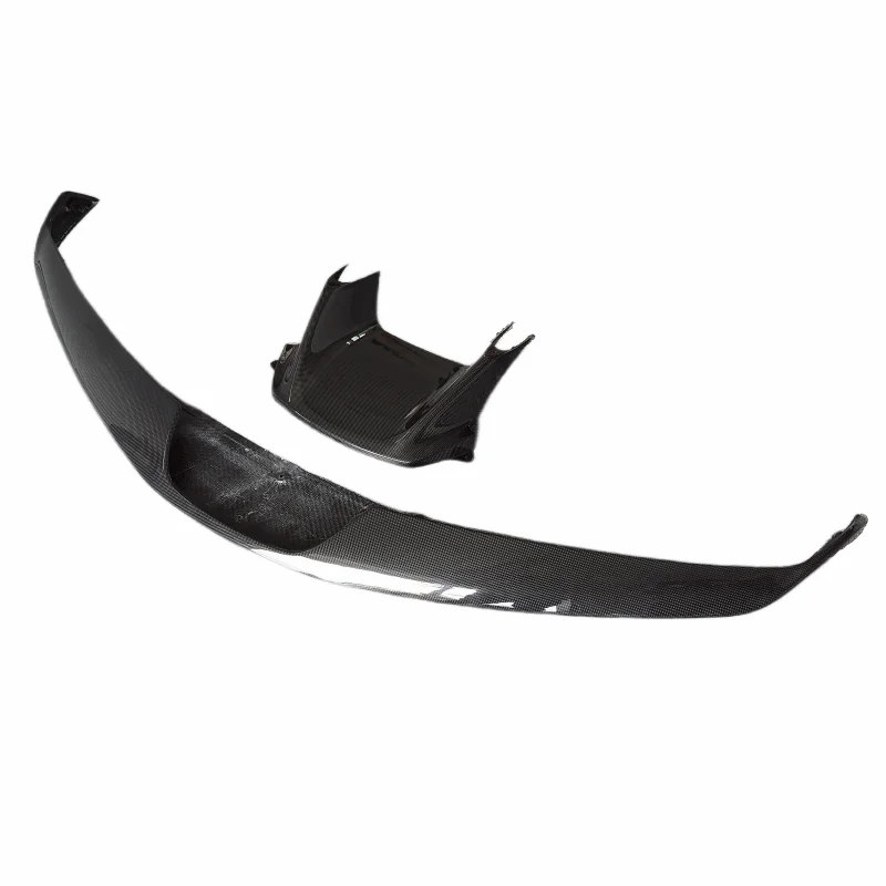 Используется для Ferrari SF90 OEM-стиля 2020–2022 сухая губа переднего диффузора из