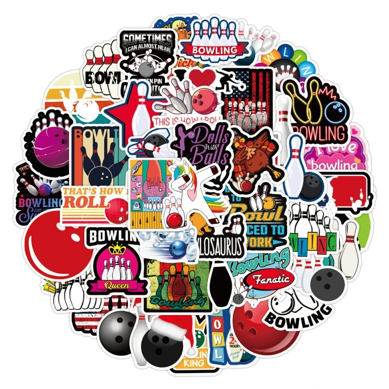 

50 шт., виниловые водонепроницаемые наклейки для компьютера, скейтборда