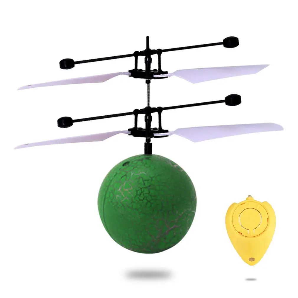 

RC Infrared Induction Suspension Helicopter Aircraft Colorful Flying Crack Ball Built-in Flashing LED Lighting Toy For Kids