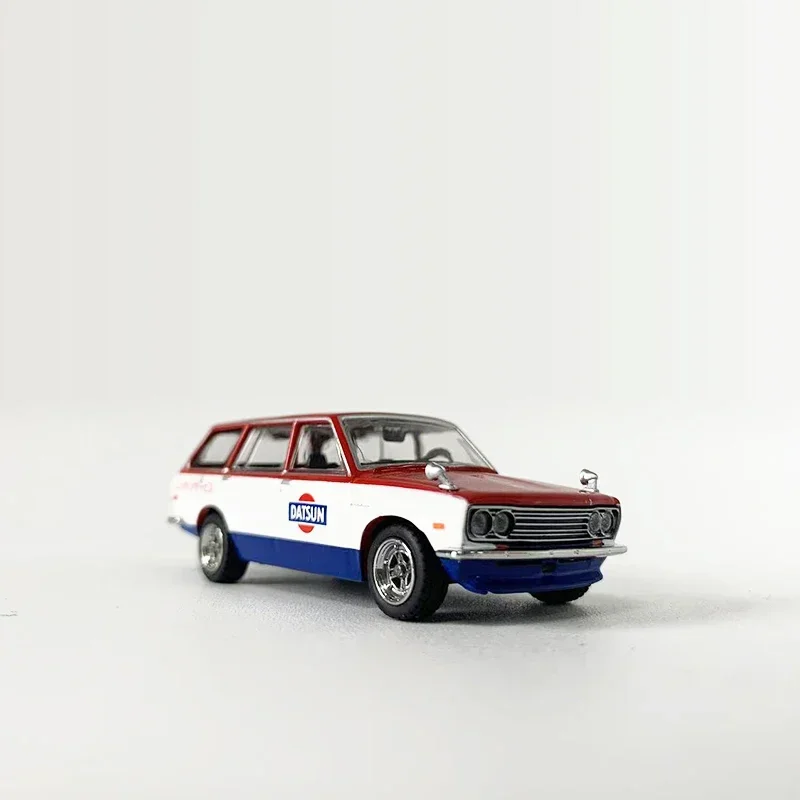 Модель автомобиля Tarmac Works 1:64 Datsun 510 Wagon Service литая под давлением коллекция