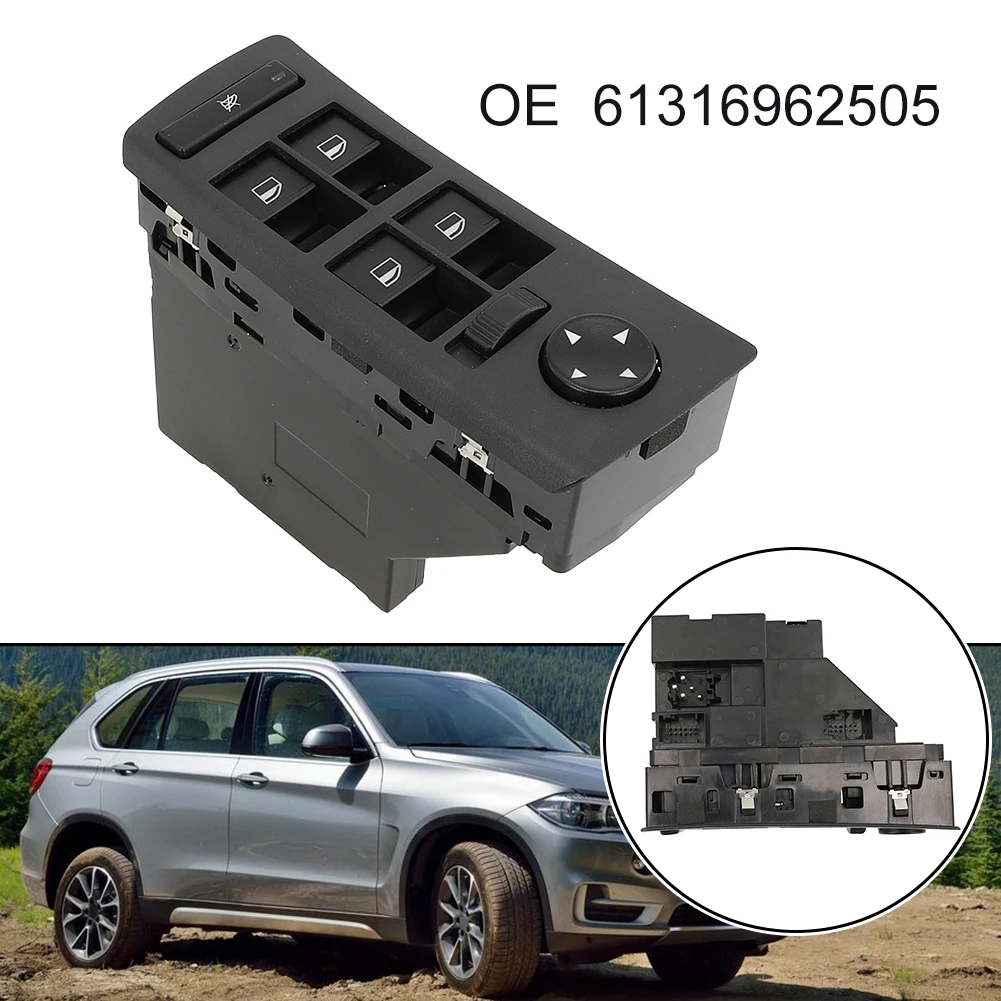 

Car Electric Power Master Window- Control Switch For BMW E53 Casement Switch Assembly With Mirror Adjustment 6131-6962-505