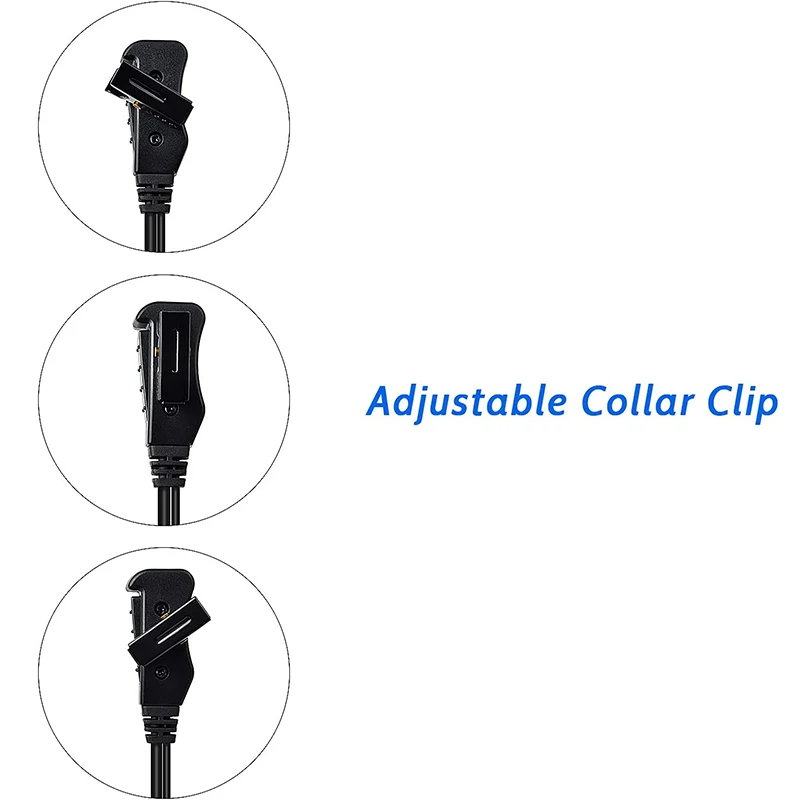 KUCL Earpieces for Midland LXT600VP3 GXT1050VP4 GXT1000VP4 GXT1000X3VP4 Icom Radios F4 F10 H6 J12 M5 U16 Walkie Talkie Headset