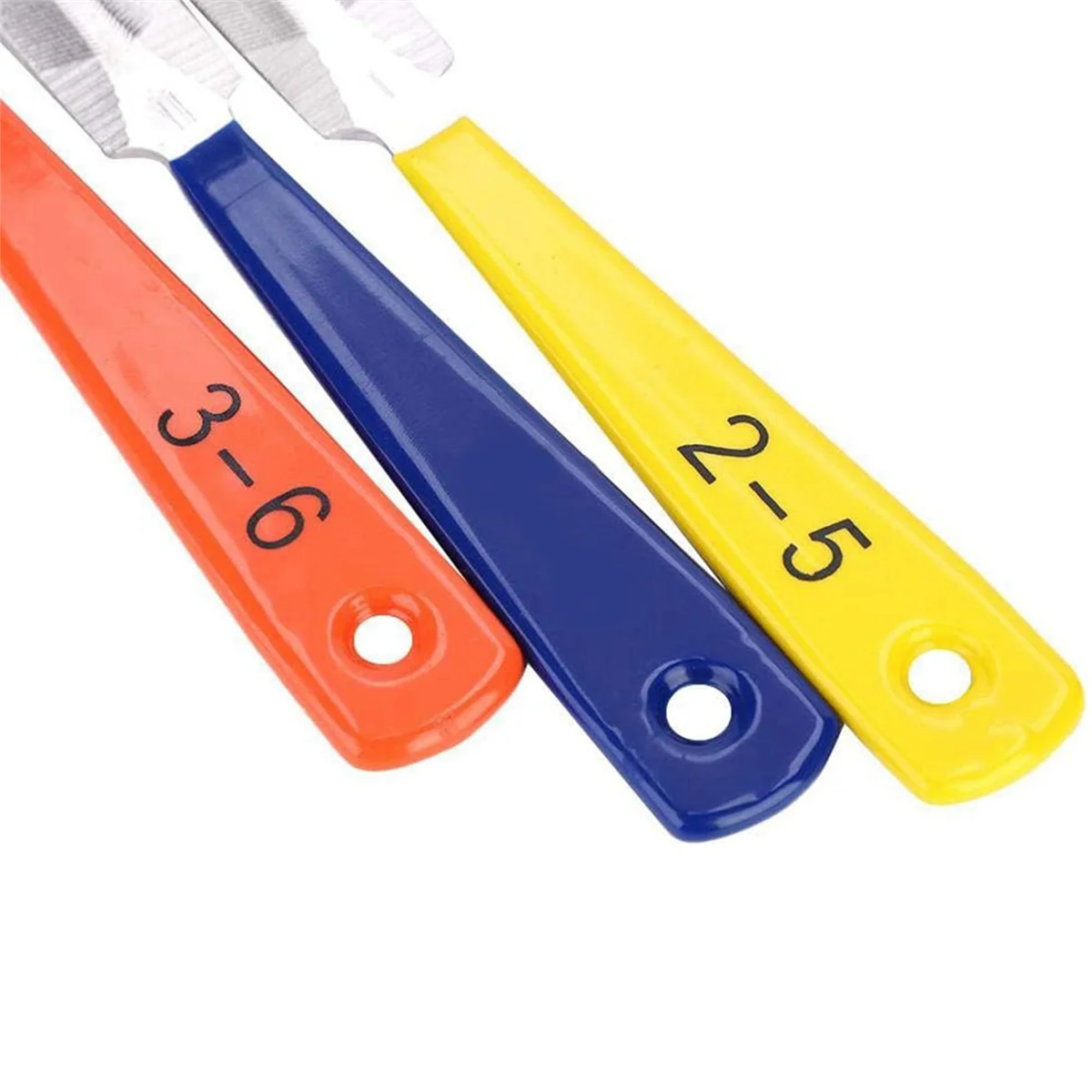 3 шт. набор напильников для гитарных гаек инструмент ремонта гвоздей напильник